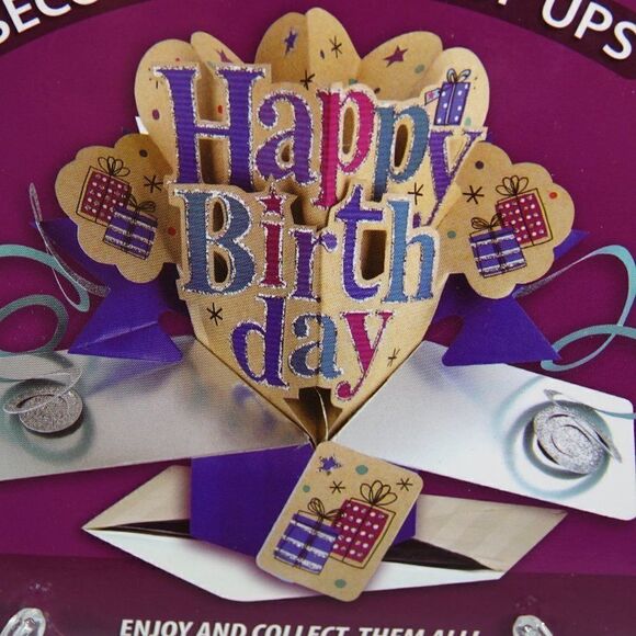 Pop Up Happy Birthday Greeting Card - Picture 3 of 9